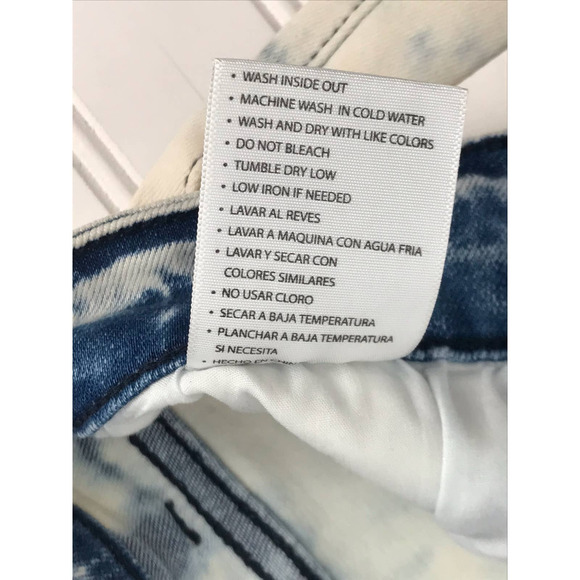 Kancan Light Acid Wash Mid Rise Super Skinny Ankle Jeans Size 31 - Picture 5 of 8